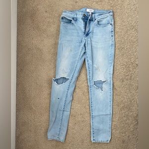 Forever 21 Mens Jeans Ripped